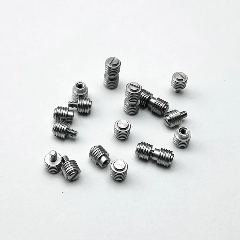 1/3/5PCS Custom Raw Stainless Steel Thumb Stud Screw Thumb Push Folding Knife Screw DIY Accessories