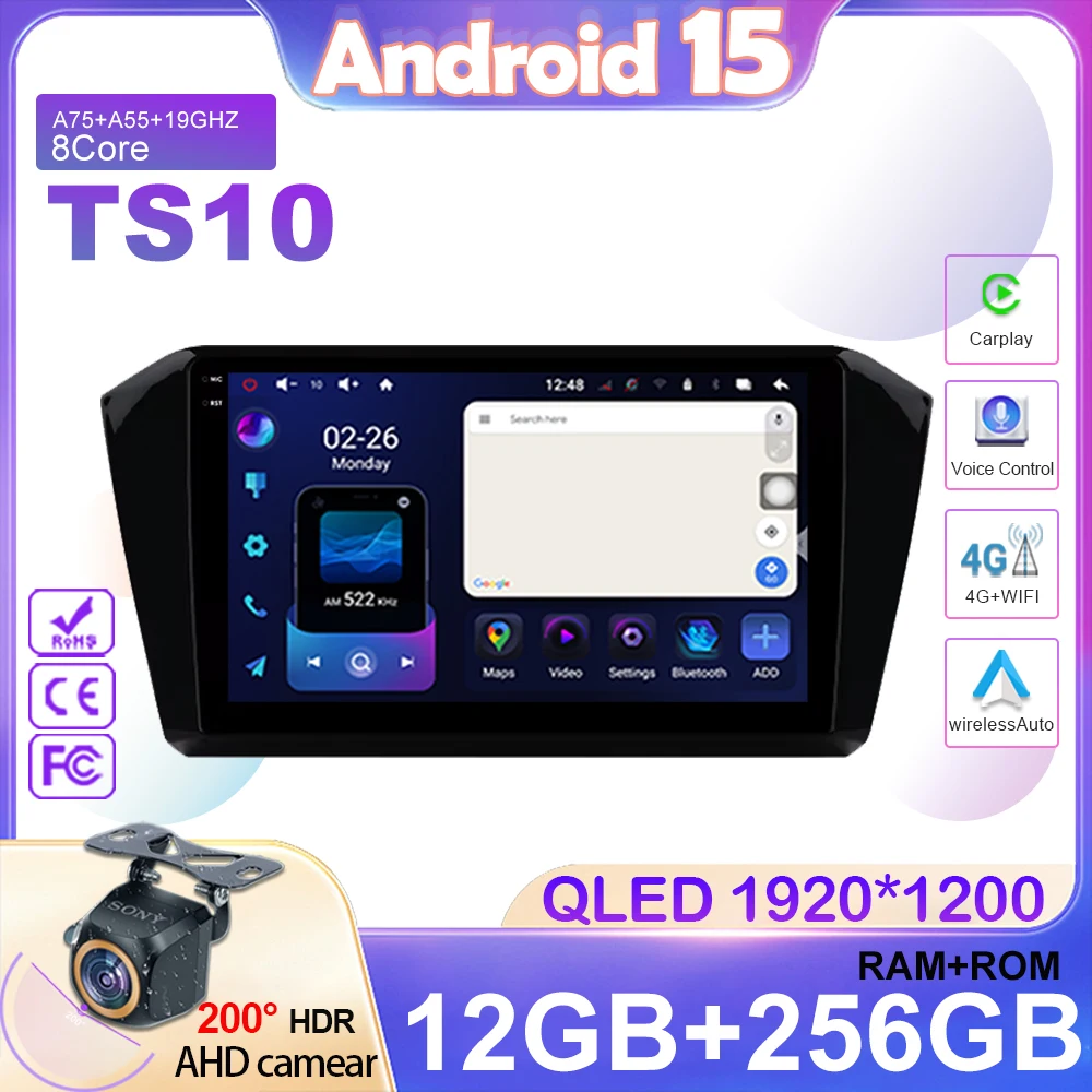 Android 15 Car Radi…