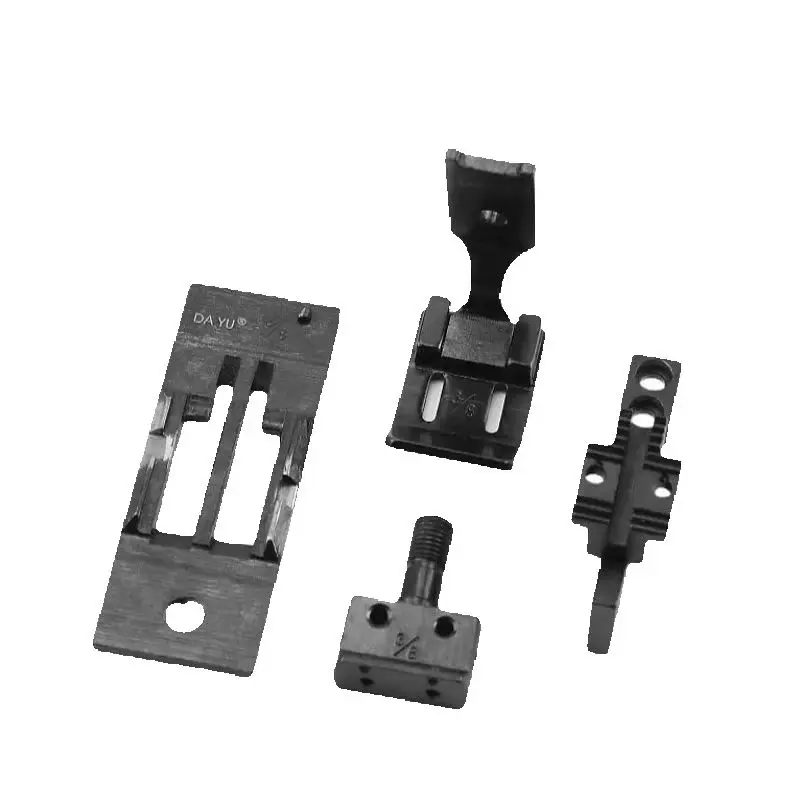4 Pcs/Set Double Needle Gauge Set For Brother B842, 872, JUKI 515, Singer 212W, 212G Industrial Sewing Machine Spare Parts