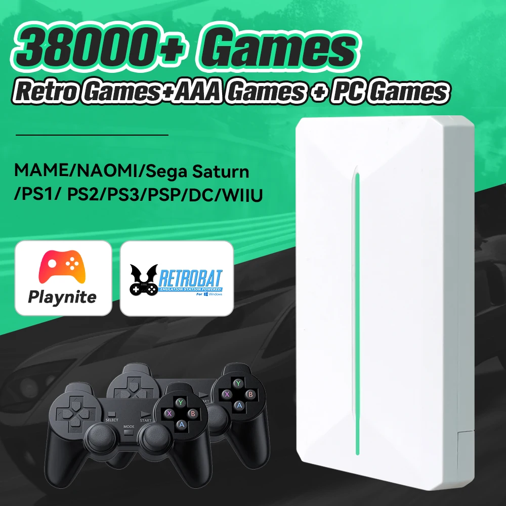 Playnite & retrocat disco rigido HDD da 500GB per Sega Saturn/PS3/PS2/PS1/PSP/DC/WiiU/MAME con 38000 + giochi per PC retrò per PC WIN PC