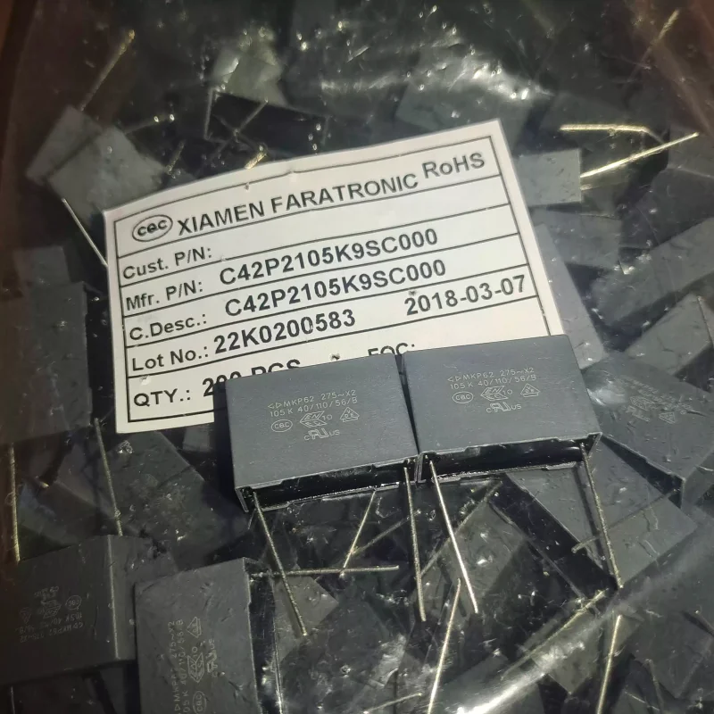 10-100pcs C42P2105K9SC000 original box Farad MKP62 1uf 275v 105k film capacitor p22.5