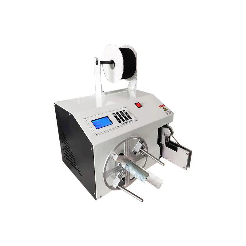 

ZC1-Semi-Automatic Wire Cable Winding Coiling Machine Cable Wire USB Line Strapping Machine