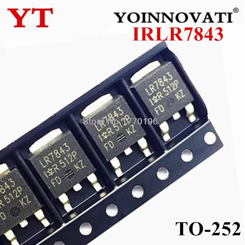 25PCS 100PCS  IRLR7843 LR7843  30V