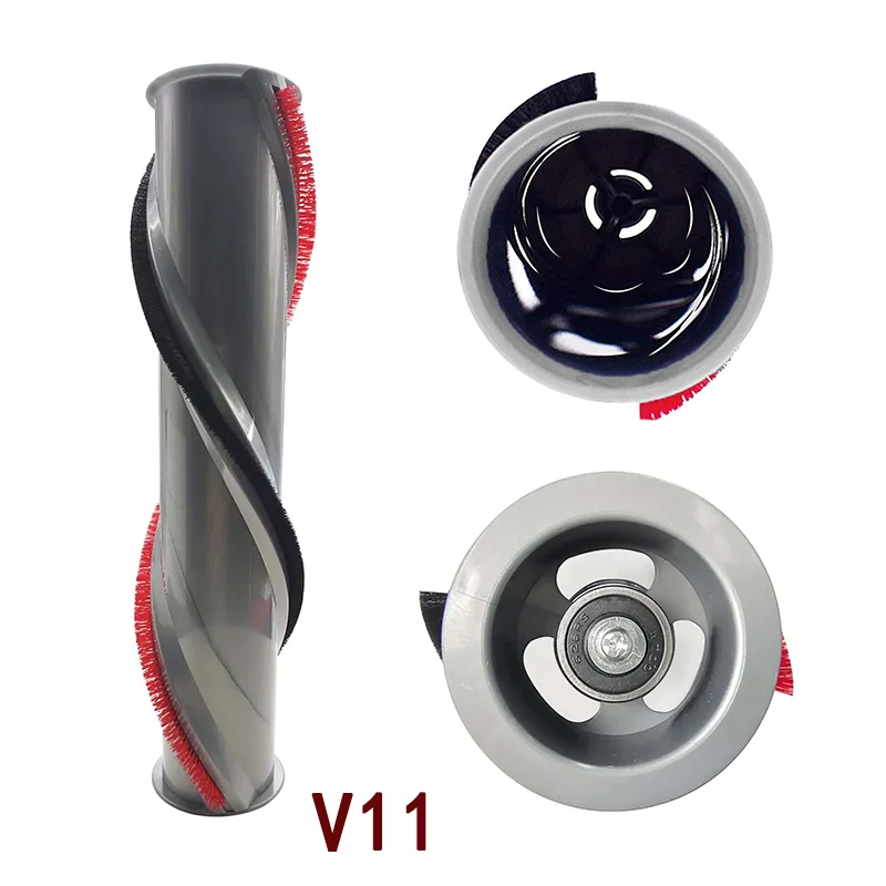 Compatible For Dyson V6/7 V8 V10 V11 Vacuum Cleaner Soft Roller Brush Carpet Brushroll Bar Spare Part Replacement Accessories