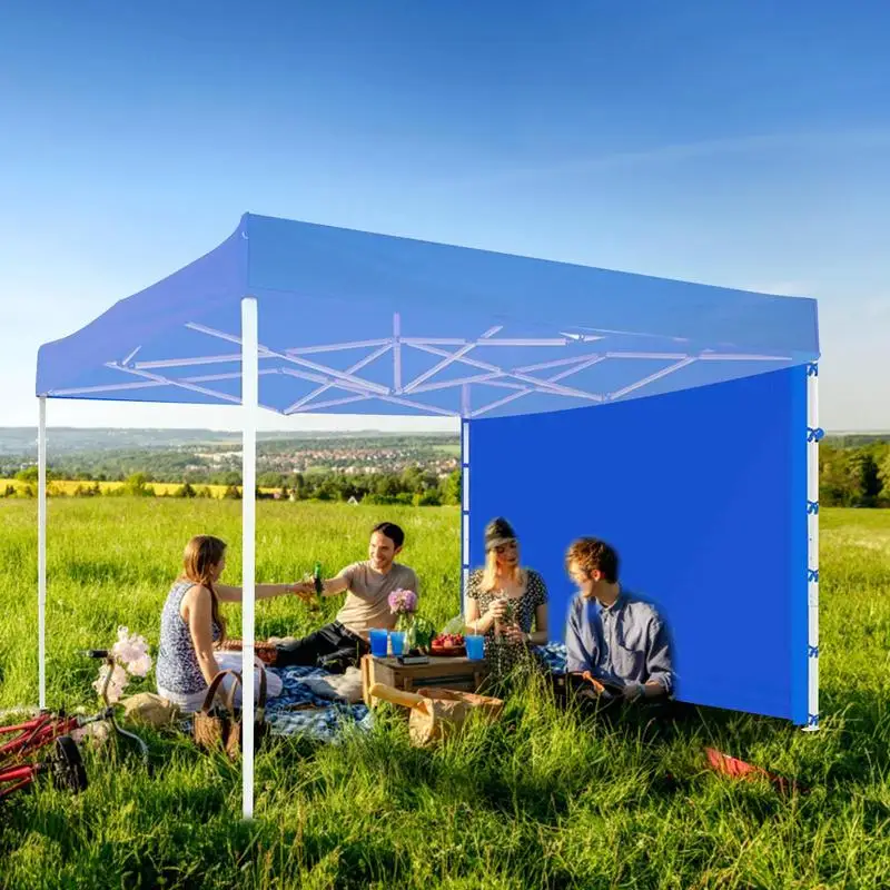 1 Pcs 3x2m Instant Awnings For Outdoors Instant Sun Wall 9x2m Oxford Cloth Folding Sunscreen Cover For Camping Tent Canopy