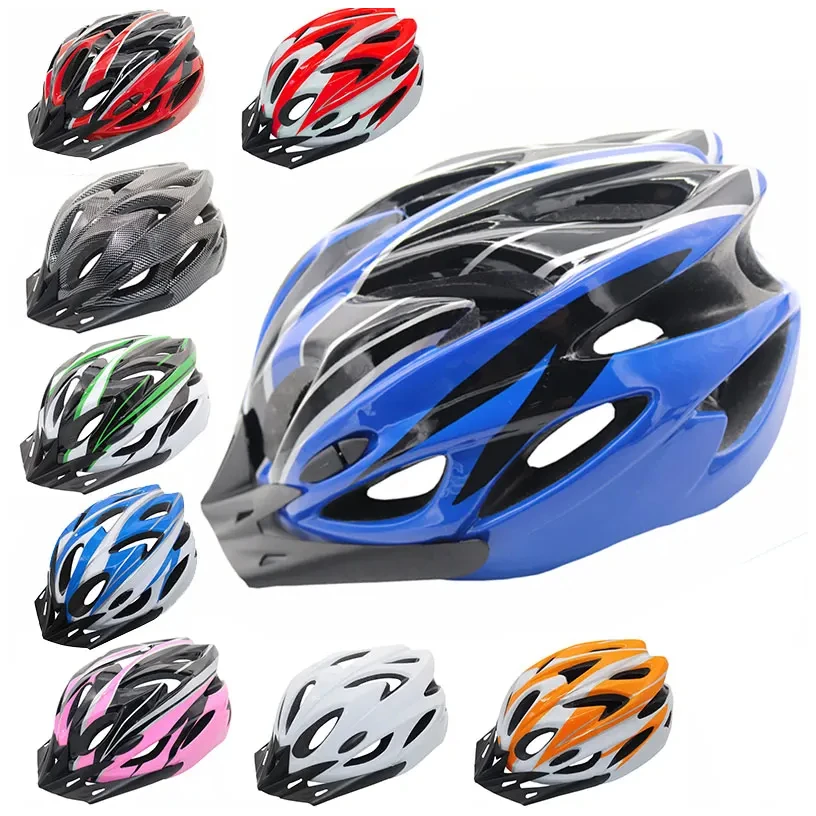 

Unisex Adult Bicycle Helmet Road Mountain Bike Helmets Adjustable Ultralight bike safety helmet EPS Material Cycling Equipment