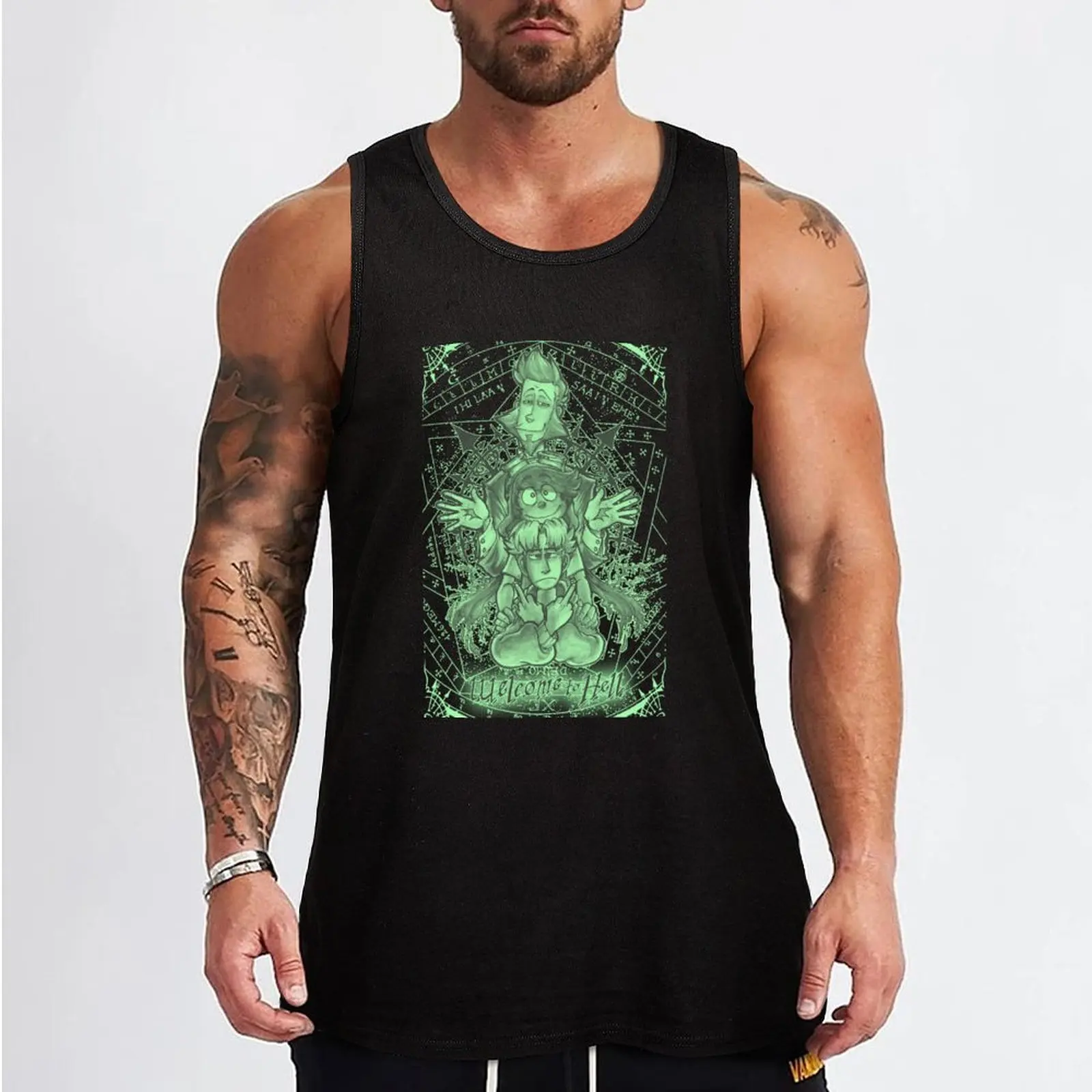 W2H - Hierarchy Tank Top Men's t-shirts Gym wear