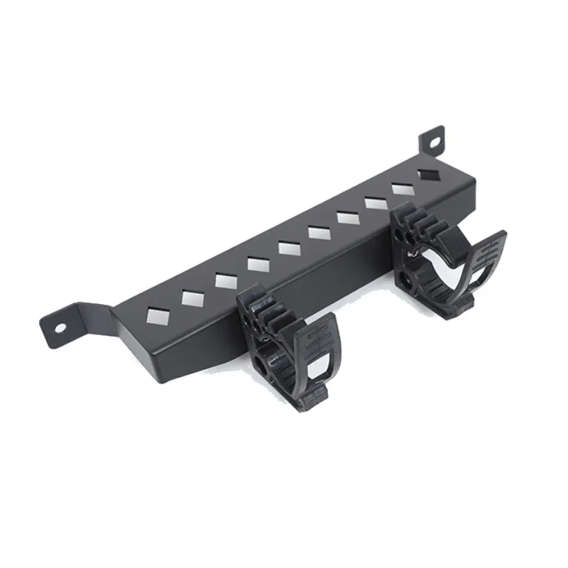 

For BMW X3 G01 2018-2023 Aluminum Alloy Black Car Under Seat Flashlight Holder Bracket Interior Car Accessories