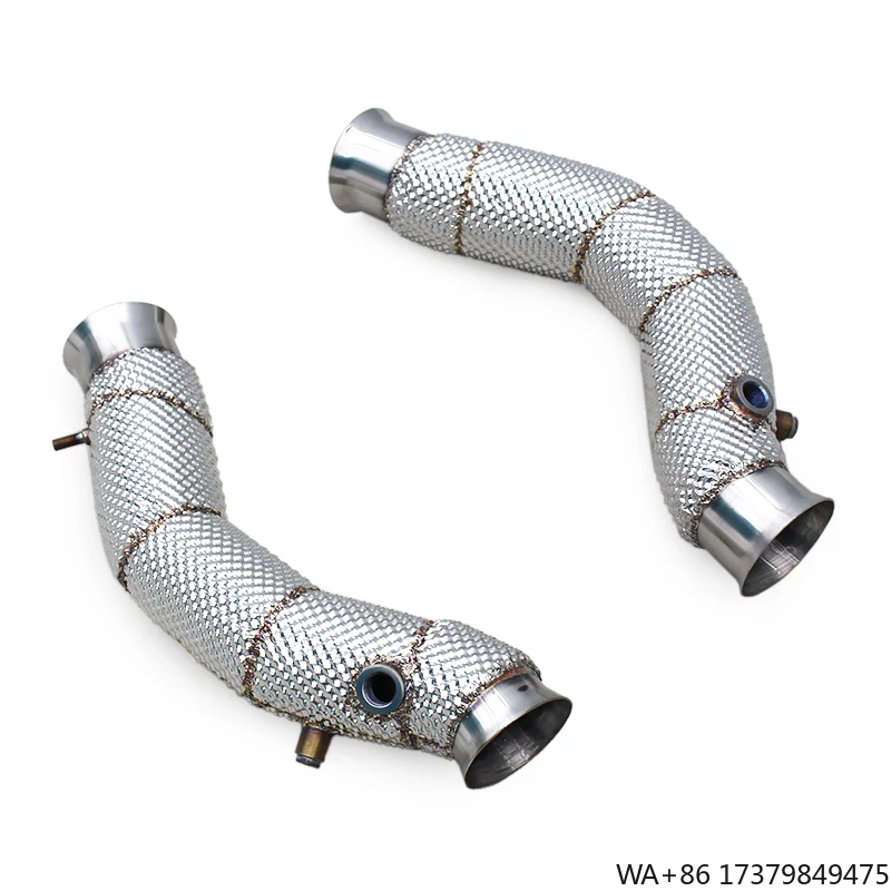 

YD Exhaust Downpipe for Lamborghini Gallardo 5.0L 2004-2007 Free Flow Stainless Steel Exhaust Pipe Racing Car Exhaust System