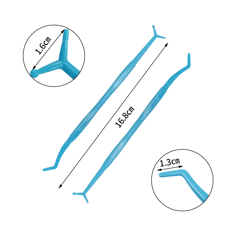 Coltello per miscelazione in plastica autoclavabile dentale Kit di riempimento in resina composita Plugger spatola Filler strumento per l'igiene orale strumenti per dentisti