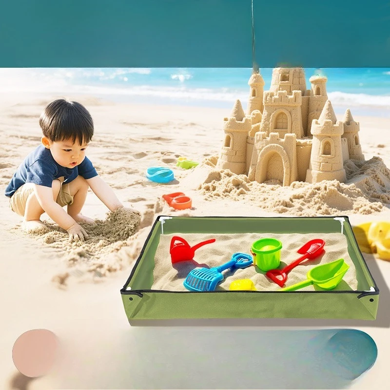 

Portable Foldable Children's Early Childhood Education Space Toys Sand Tray Family Pet Sand Bath Tub Water Pool