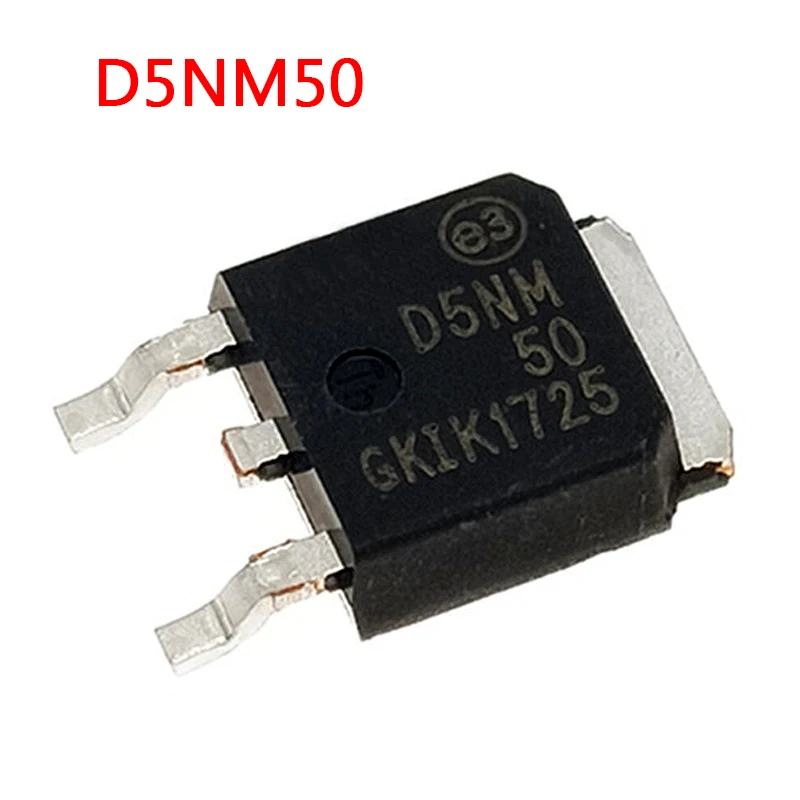 10PCS D5NM50 D5N50 AOD5N50 MOS TO-252  integrated circuit