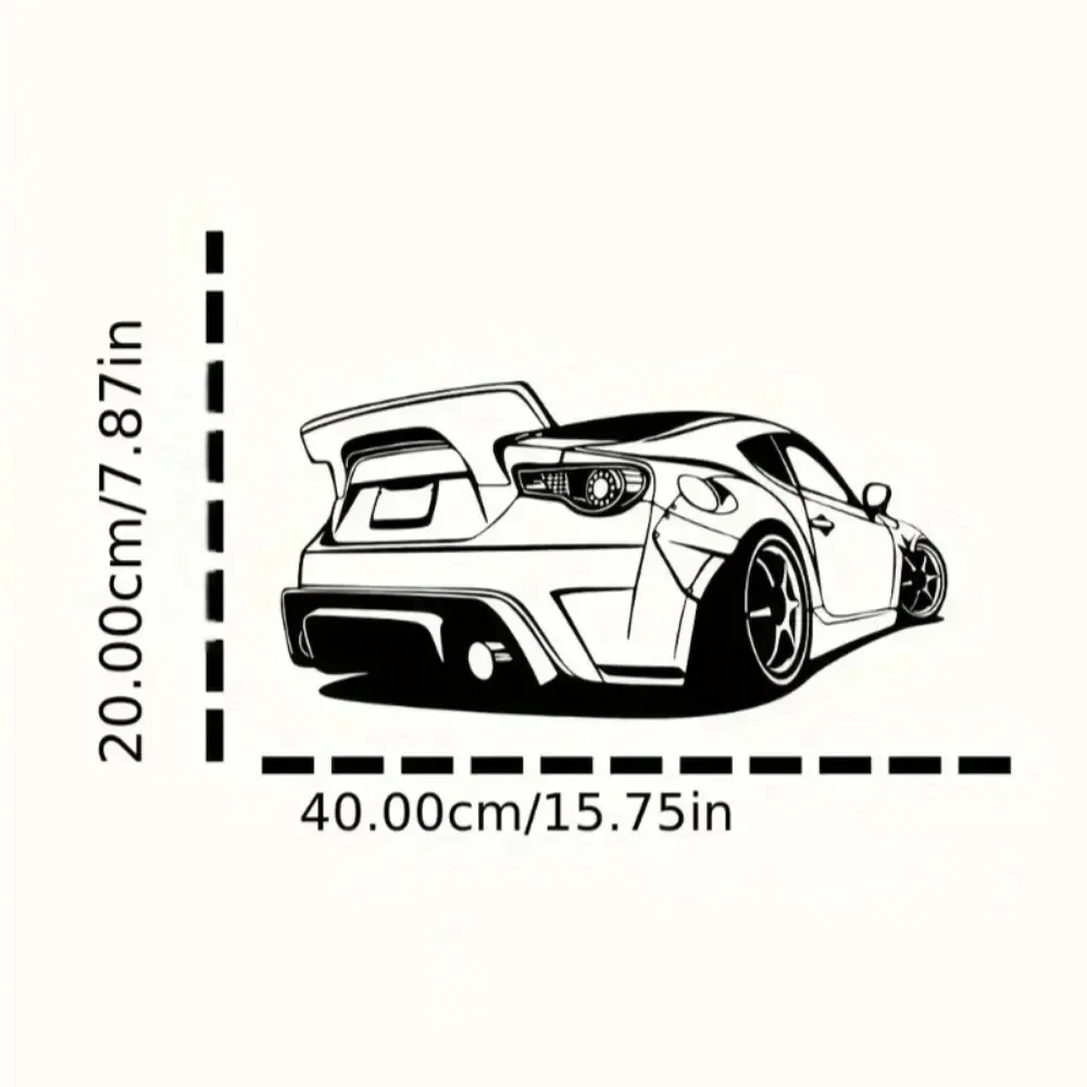 Brand Metal Car Wall Art Rust-Resistant Garage Decor Sculpture For Car Enthusiasts Gift Home