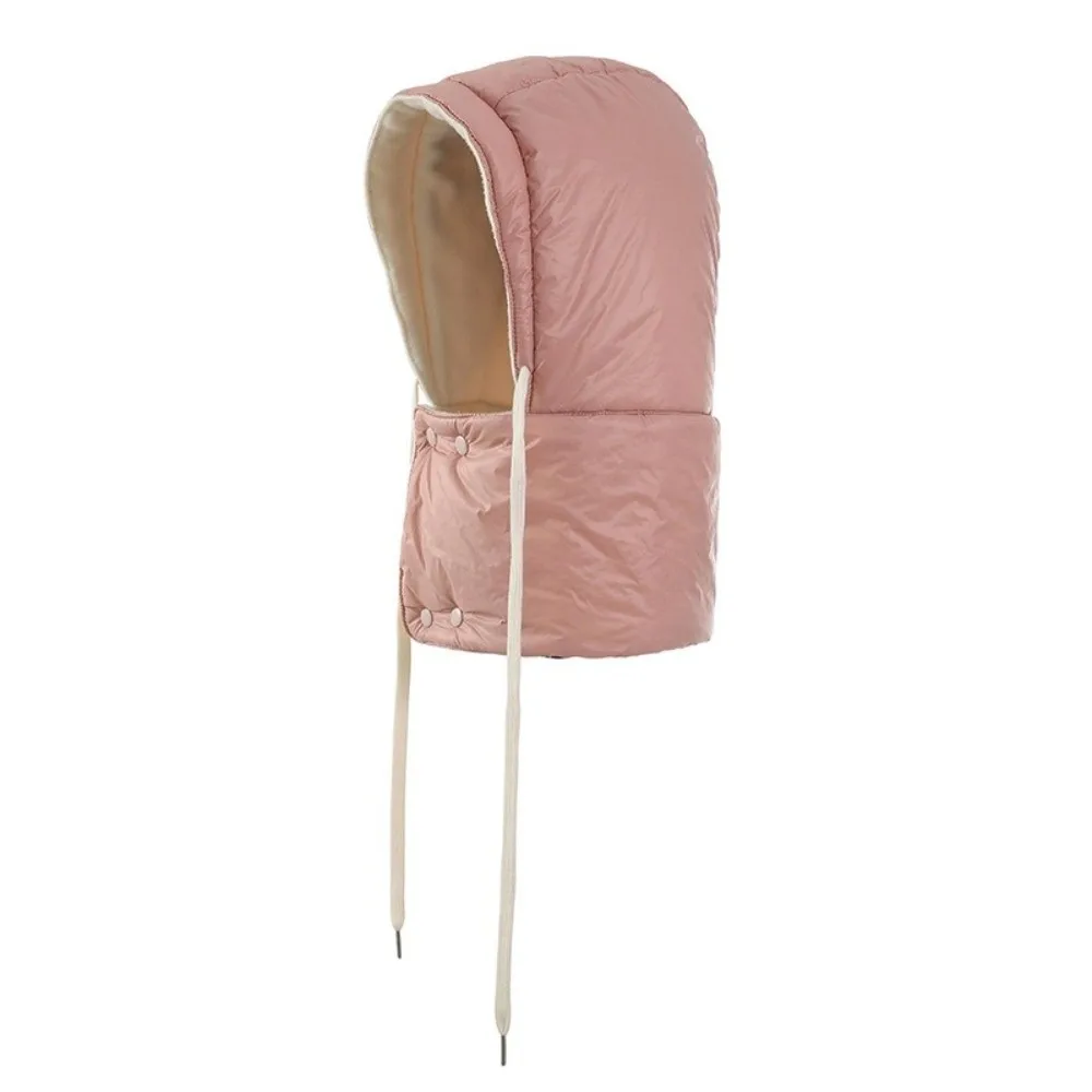 

Casual Plush Winter Warm Hat Windproof Neck Warmer Ear Protection Hat Keep Warm Thickened Beanies Cap Unisex