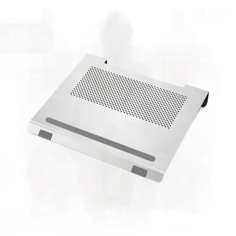 

Ju Shark из алюминиевого сплава, основание вентилятора радиатора для ноутбука, двойной вентилятор, версия RGB, серебряная увеличивающая настольная подставка для 17-дюймового компьютера