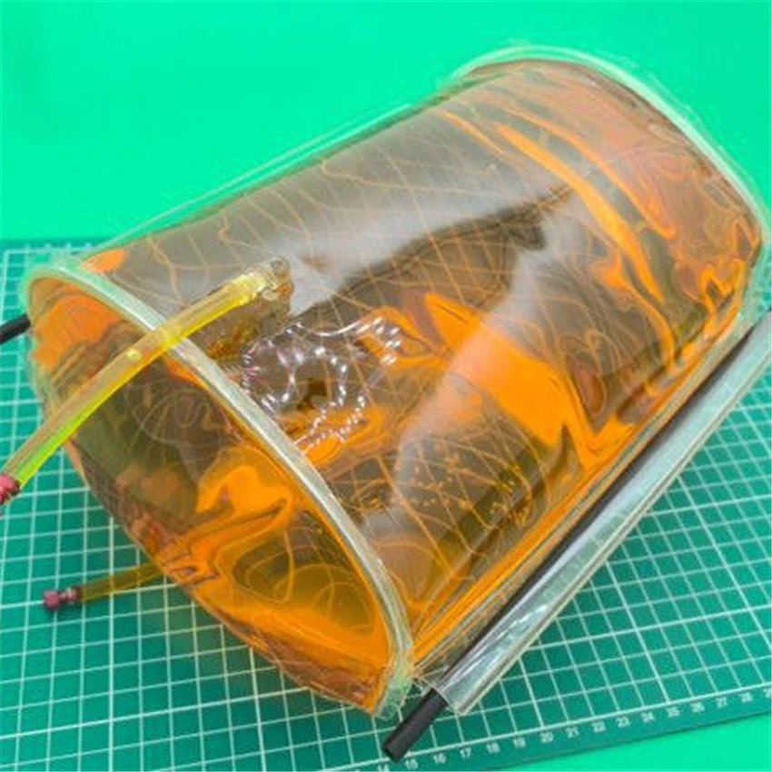 Soft Fuel Tank Oil Bag Bladder For Turbine Jet Model Boat RC Airplane 4L Capacity 6 * 4 Oil Pipes Corrosion-resistant Materials