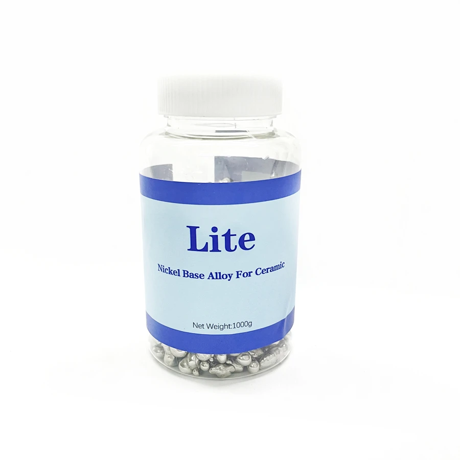 1000g Litedent Porcelain Metal Nickel Based Soft Alloy Ceramic Crown For Dental Laboratory