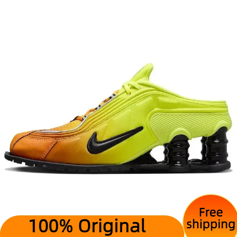 Martine Rose X Nike Shox MR4 “Safety Orange” Sneakers shoes DQ2401-800 With Original Box