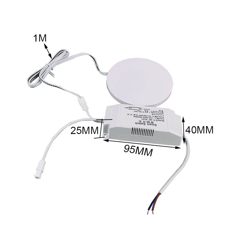 110V 220V penetrating wooden panel touch hand scan sensing switch relay office desk touch hand scan integrated sensor