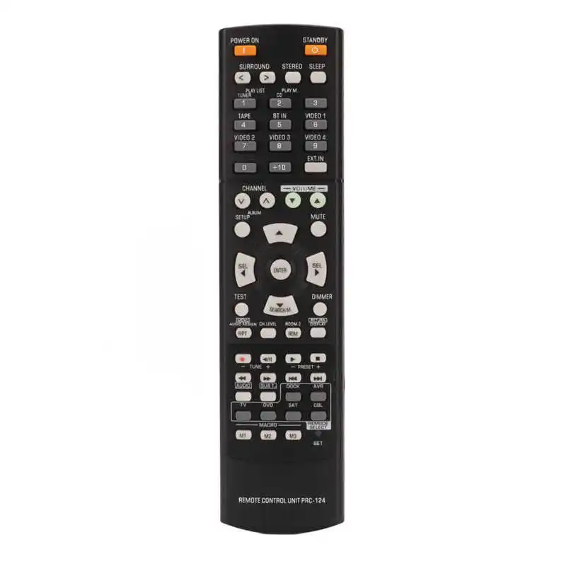 AV Receiver Remote Control Replacement Sound Video Receiver Remote for Sherwood Prc 124 Rd 7503