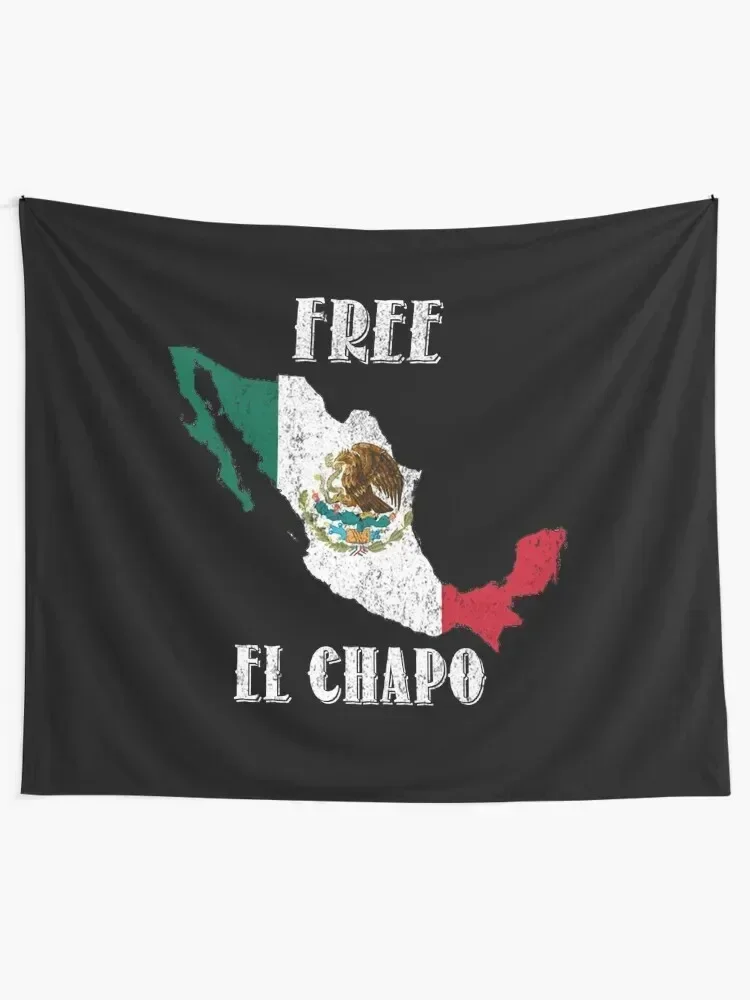 Free El Chapo Tapestry Hanging Wall Outdoor Decor Tapestry