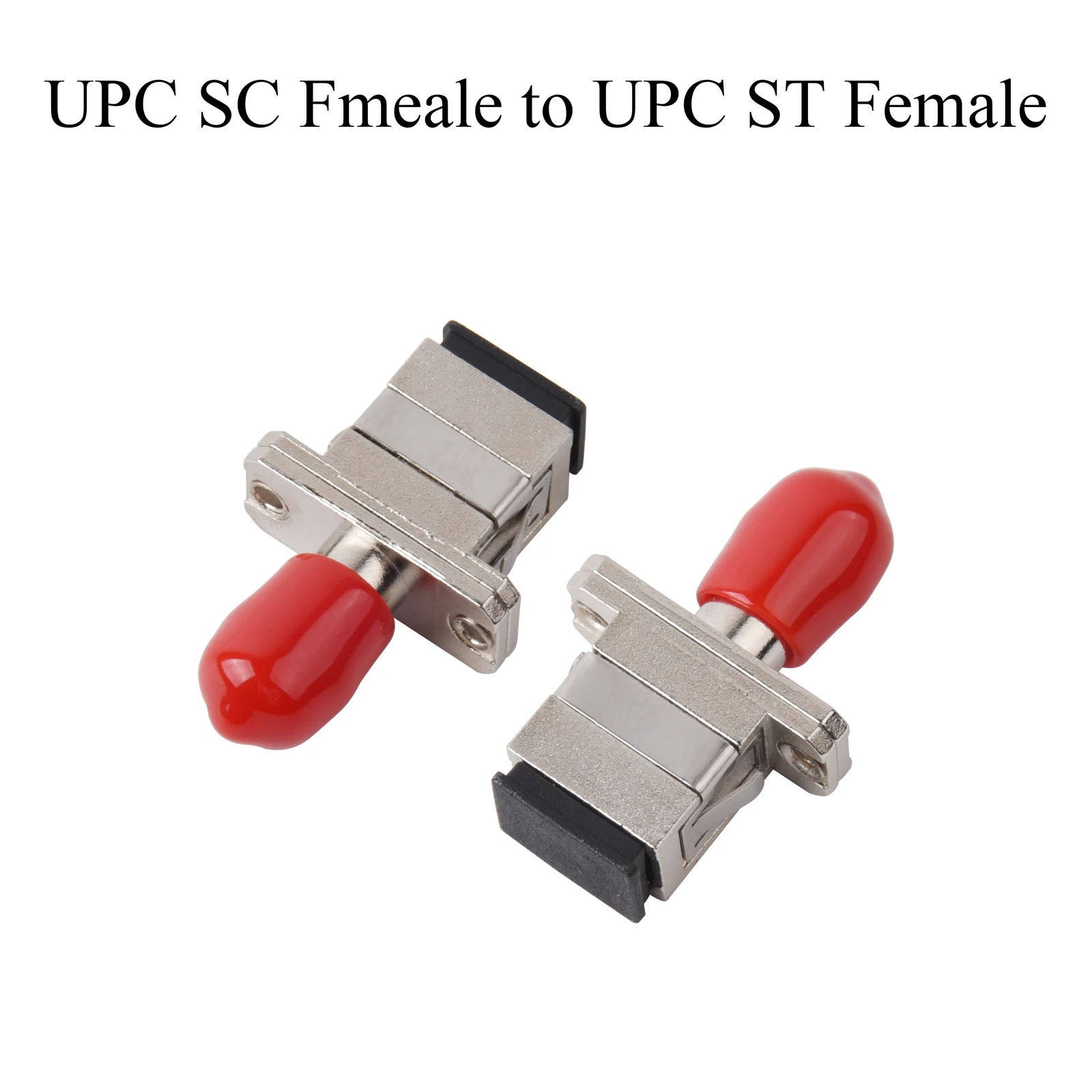 5Pcs Fiber Optic Connector UPC ST Male/Female to UPC FC/LC/SC Female Single-mode Optical Converter Hybrid Adapter