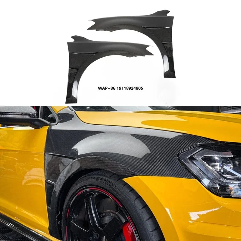 

Carbon Fiber Side Bumper Fender Air Vent Splitters for Vw Golf7 Mk7 Mk7.5 Side Vent Air Flow Fender Intake Body Kit