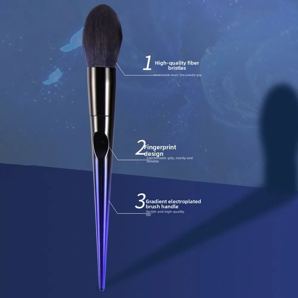 13 pennelli per trucco con setole morbide, set di pennelli per trucco sintetico per strega blu, set di pennelli per trucco per la bellezza del viso degli occhi, per principianti