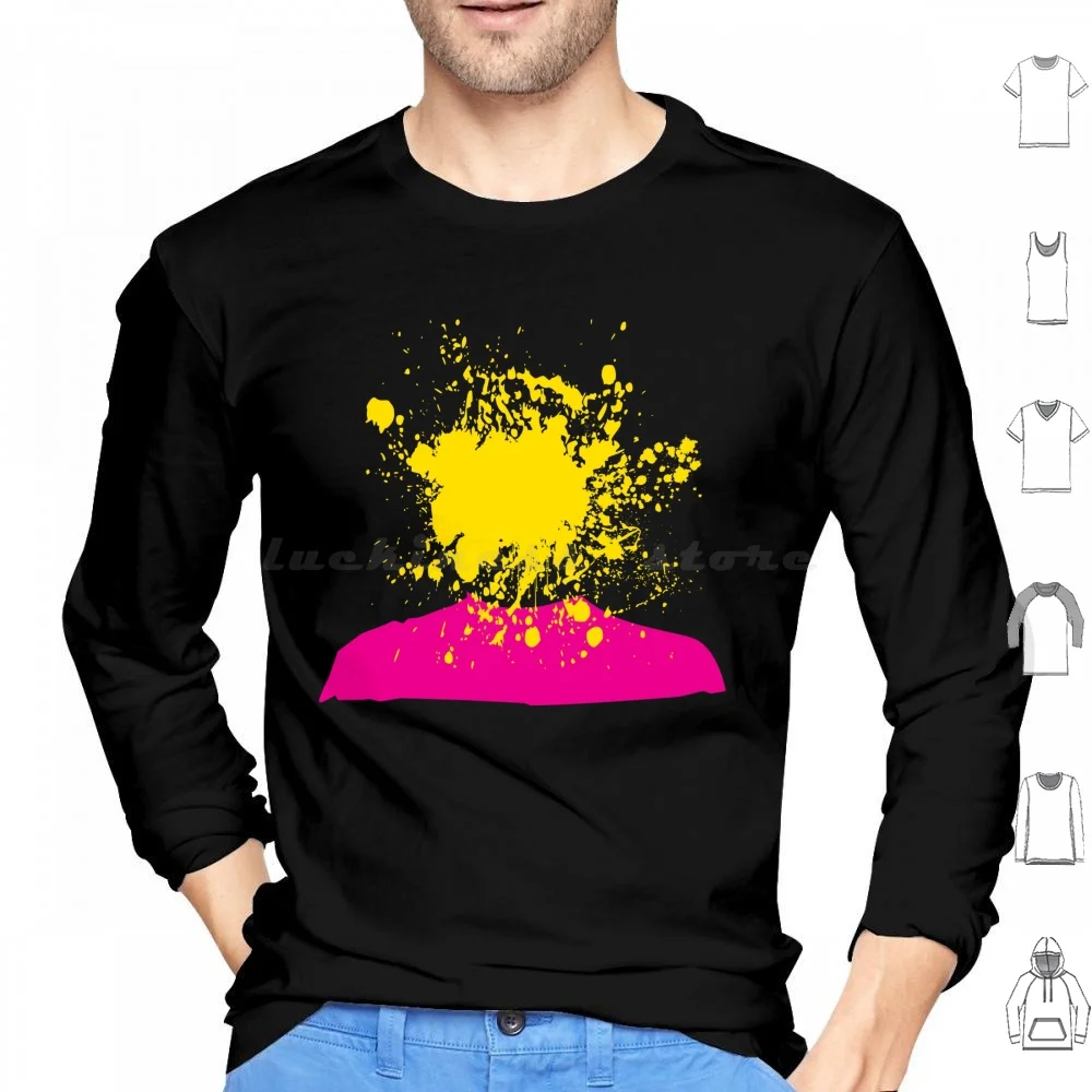 Head Goes Boom Hoodie cotton Long Sleeve Head Goes Boom Head Goes Boom Culture Trendy Funny Humour Colour Streetwear