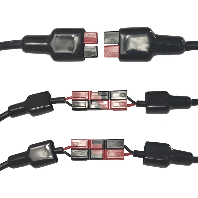 45A 커넥터 연장 케이블이 있는 전체 경량 플러그 Anderson Powerpole Port 1M용 14AWG 배터리 충전기 어댑터