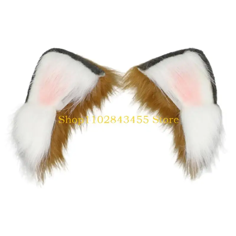 

49MC Девушки Аниме Персонаж Кроличьи Уши Оголовье Электрический Подвижный Ушной Плюшевый Обруч Для Волос