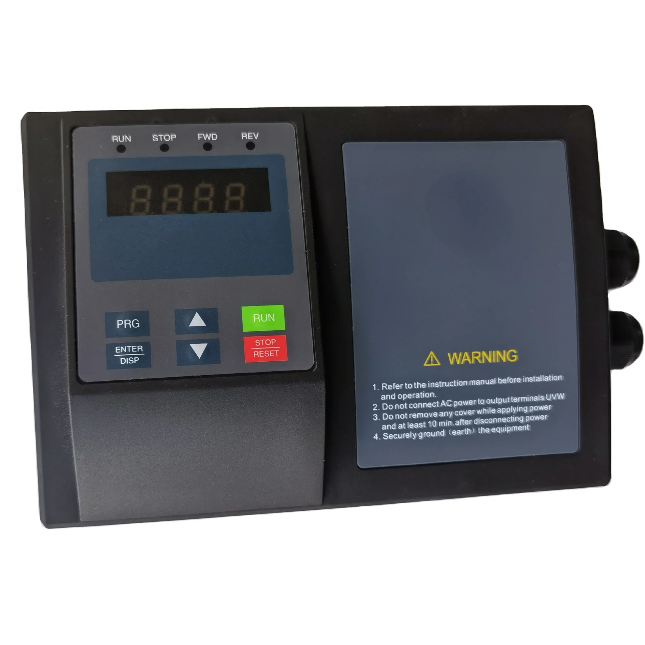 

Инверторный привод VFD серии H5000-BF с защитой IP65, многофазный, 220В/380В, для работы в условиях высокой степени загрязнения.