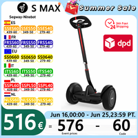 EU Stock Ninebot By Segway S-Max Portable Smart Self-Balancing Electric Scooter 20 km/h 38 km Range Compatible with Gokart kit