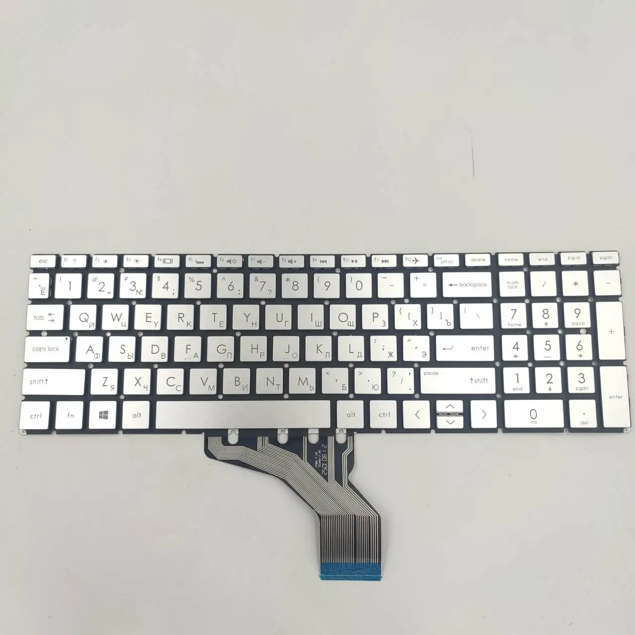 RU Layout for HP Pavilion 15-cs 15-da 15-db 15-dw 17-by 17-ca 15t-DA TPN-C135 TPN-C136 250 G7 255 G7  Laptop Keyboard