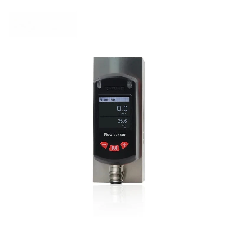 FM160 IP67 Liquid Flow Sensor Switch Grade 400Bar 4-20mA Analog Output for Electronic Temperature Measurements