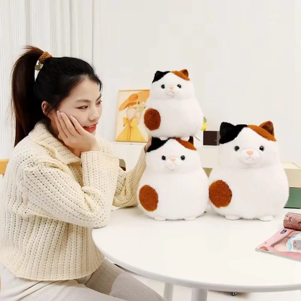 

Cartoon Animal Cat Plush Doll Anime Movie Creative Cat Plush Toys Stuffed Cute Anime Peripherals Dolls Boys and Girls