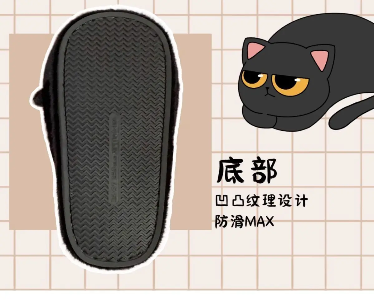 Neue lustige Kätzchen-Hausschuhe für Damen, Winter-Tier-Designer-Slides, Hausschuhe, Heim-Slipper, Damen-Big-Head-Katzen-Flipper-Bodenschuhe – Detail 18