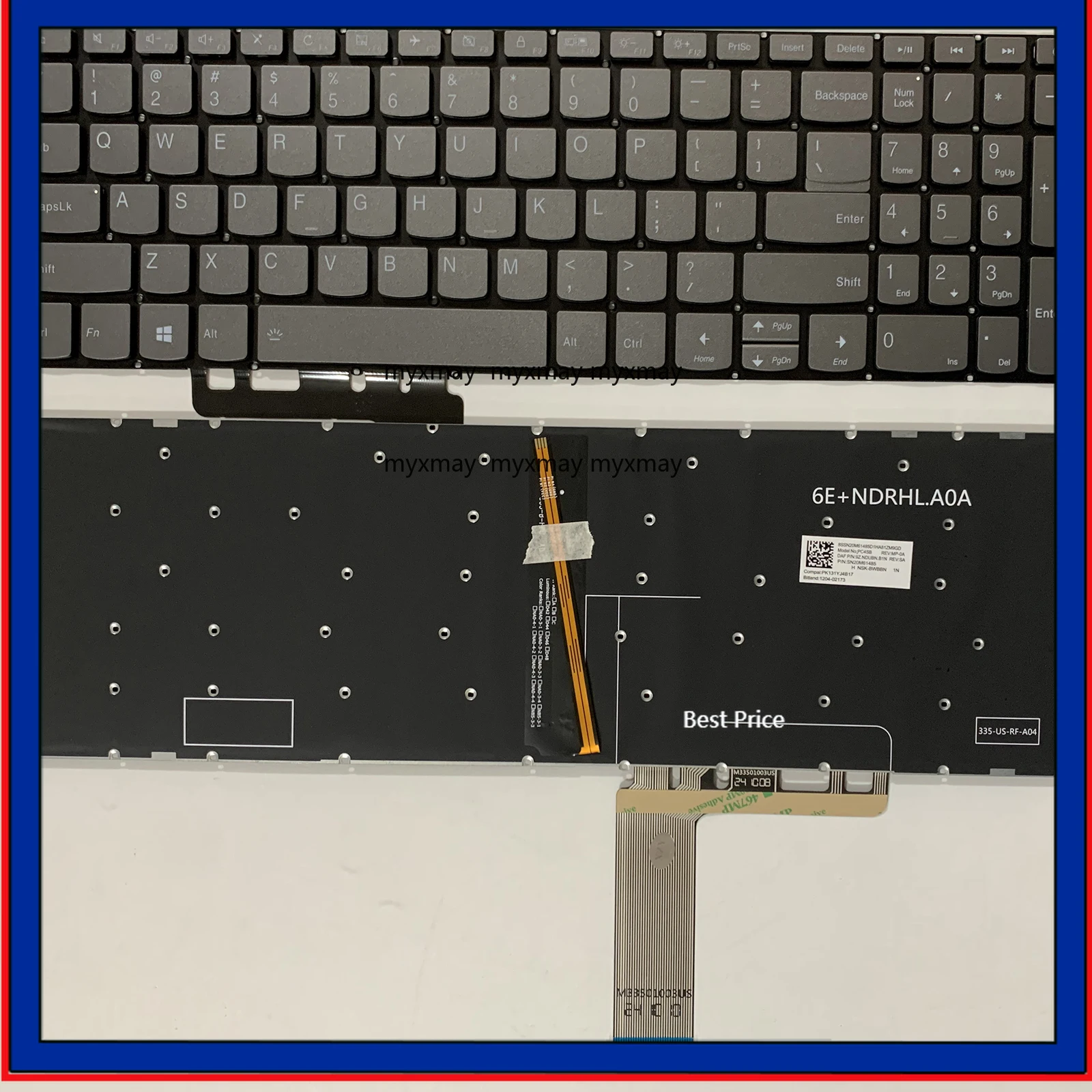 

US RU for Lenovo IdeaPad 3-17ADA05 3-17ARE05 3-17IML05 3-17IIL05 Laptop Keyboard