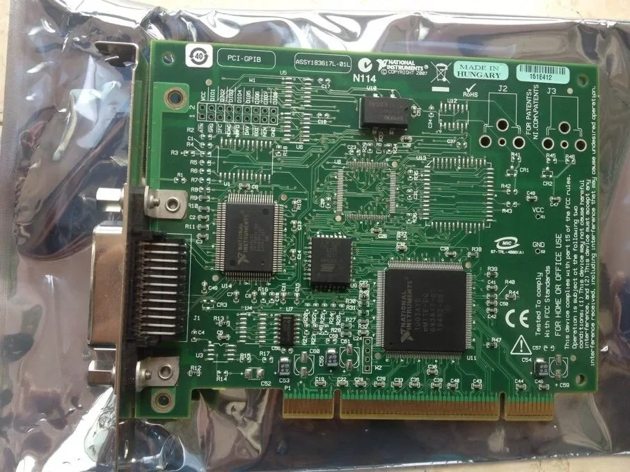 

NI PCI-GPIB Card, большая карта IEEE488 Card 2007