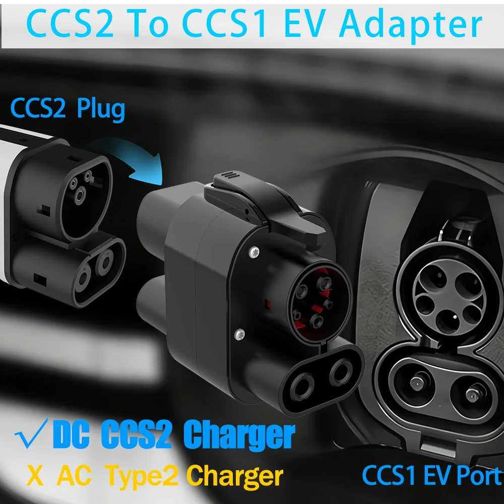 Unirise 250A CCS2 to CCS1 Adap - Ev Charger Adapter review and price