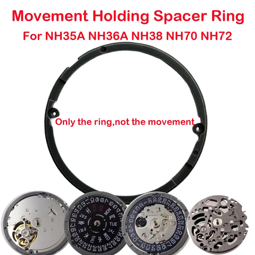 Fit NH36 NH35 NH38 7S26 NH70 NH72 Watch Movement Holder Spacer Ring Watch Repair Tool Accessories Parts