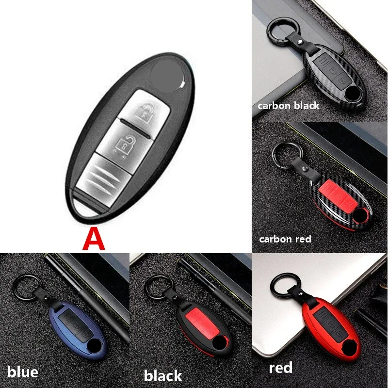 Auto Remote Key Case Cover Voor Nissan Rogue Xtrail T32 T31 Qashqai J11 J10 Kicks Tiida Pathfinder Murano Juke Versa Note Infiniti