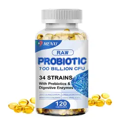 Probiotic Digestive Multi Enzymes Probiotics for Digestive Health Support 120/240/480 capsules