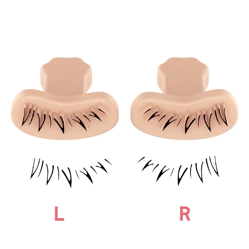 Timbre de cils inférieur en silicone avec poignée, outils de maquillage des yeux, bricolage, extensions de cils inférieurs, faux cils intérieurs Mayor