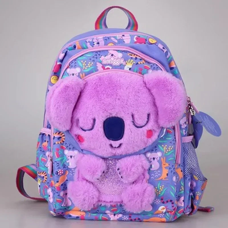 2024new Genuine Australia Smiggle Children Student School Bag Outgoing Backpack Student Double Shoulder Backpack Student Supplie