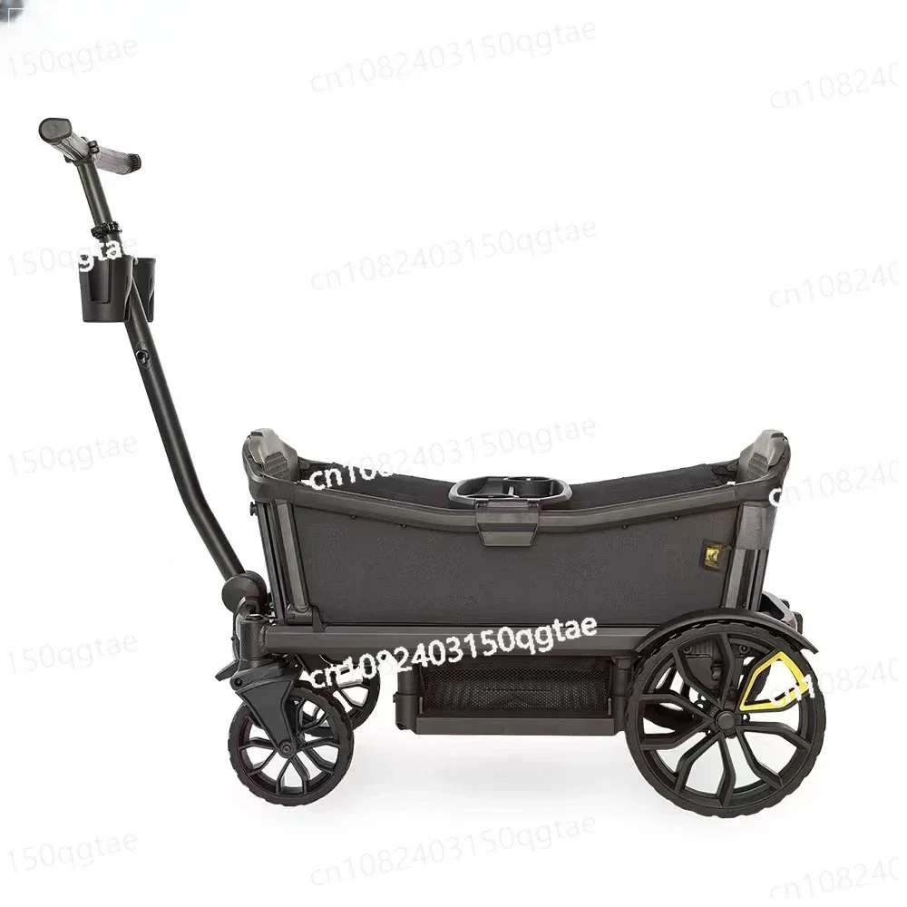 The Feel and Safety of  with The Fun of A Lightweight, Rugged Wagon | Push/Pull/Push-Along | Fully Collapsible