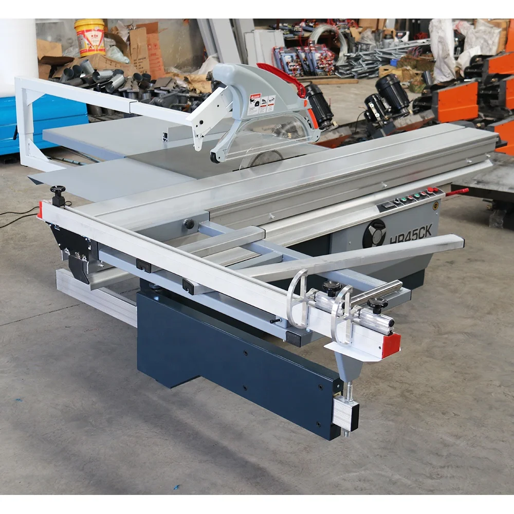 SMV8D single-phase log log log sliding high-power guide rail computer watch industrial panel saw table type wooden saw with slid