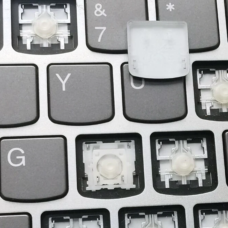 Klawiatura do laptopa LENOVO ideapad 5 Pro-14ACN6 Pro-14ITL6 5-14ALC05 14ITL05 z podświetlanymi klawiszami, nakładkami na klawisze i zawiasami - zestaw do wymiany.