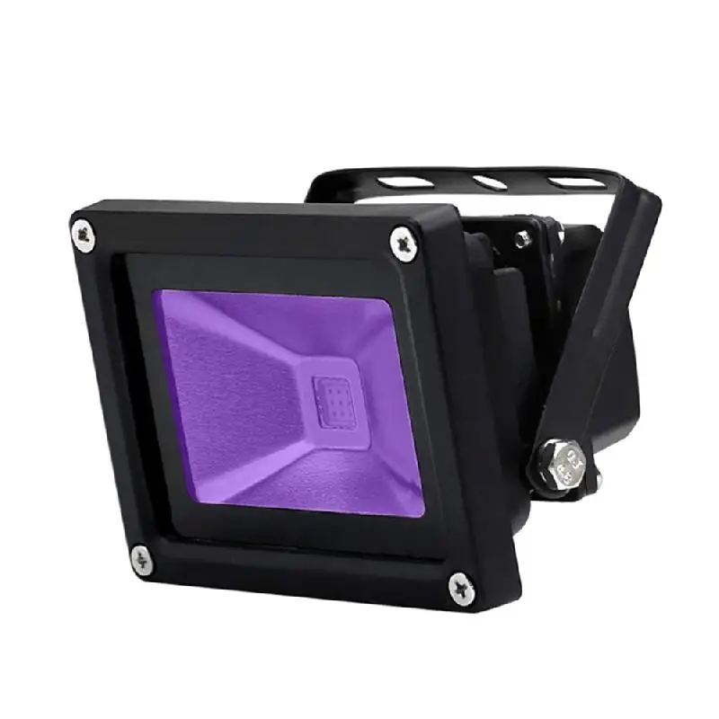 UV LED Floodlight 10W 20W High Power Ultra Violet Detection Flood Light IP66 UV Black Light Party Neon Lighting Stage Light