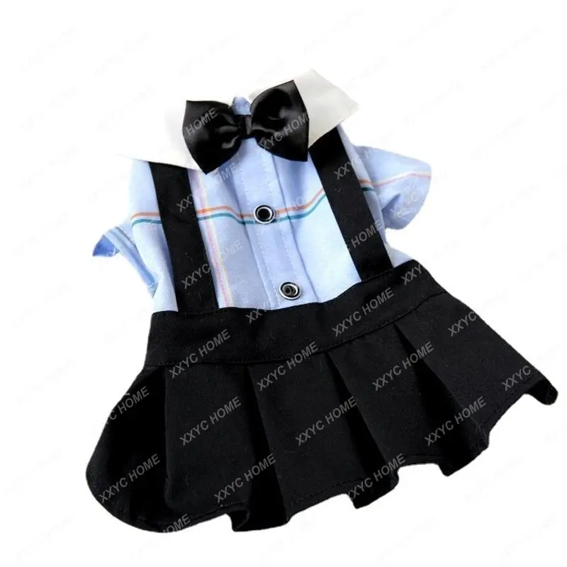 

Pet Suit Dress Bichon Small Dog Poodle Dog Clothes Four-Legged Pet Clothing Skirt Couple Wear dog accessories puppy